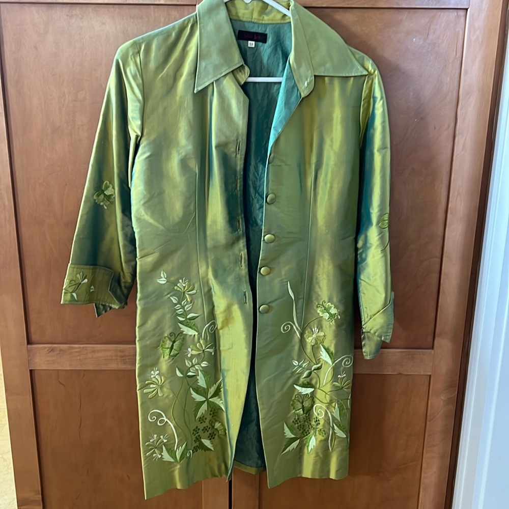 Embroidered jacket by Yen Linh